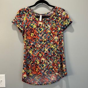 LuLaRoe Mickey Mouse Disney tunic Sz XS